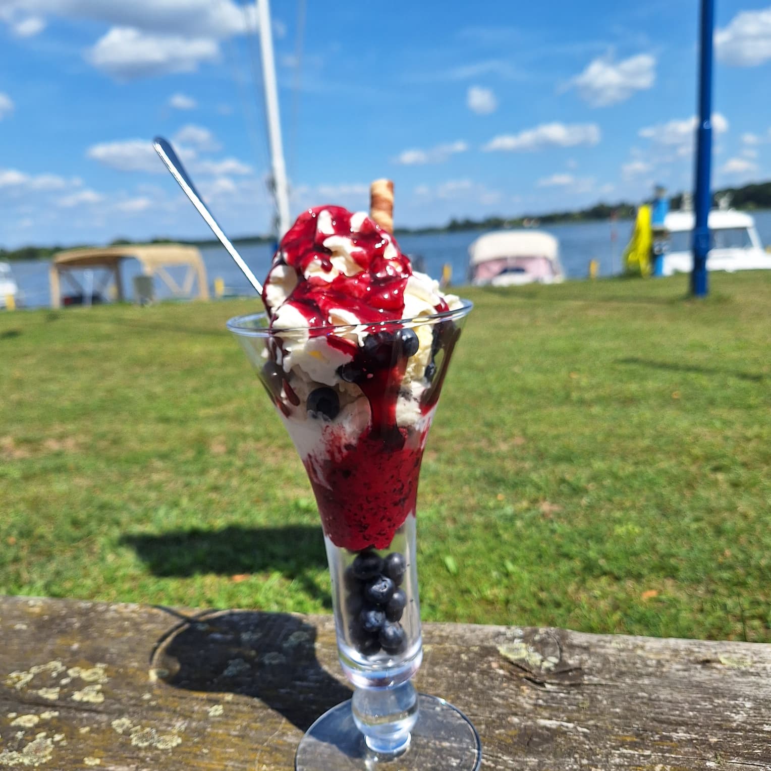 Bootshaus am See